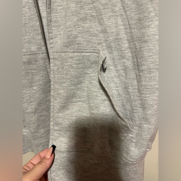 Northpoint Gray zip-up Hoodie Sweater- size m - Picture 7 of 7